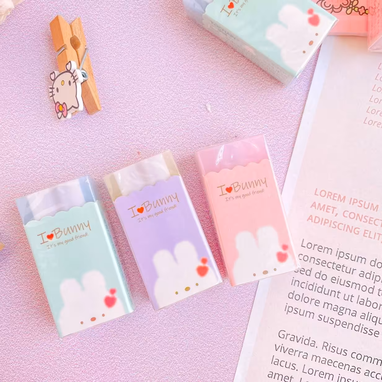 پاکن ژله ای فانتزی طرح خرگوش با کیفیت