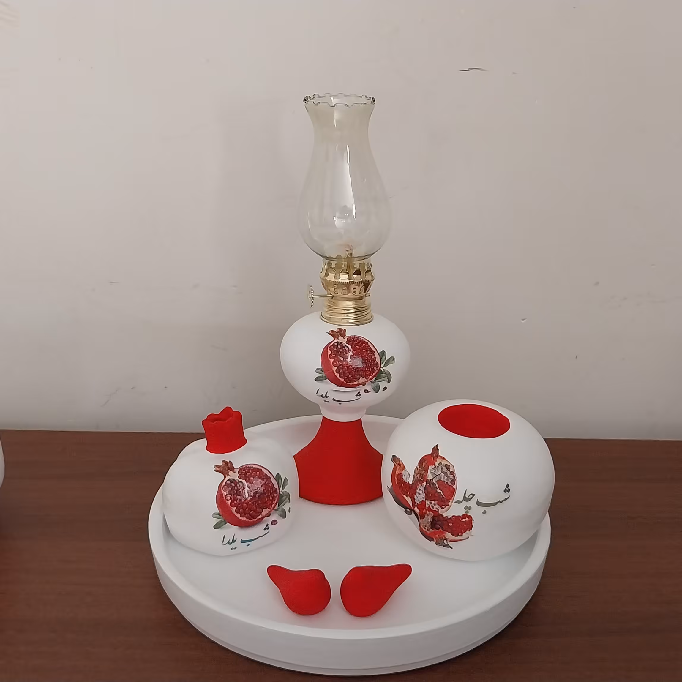 ست یلدایی.دکوری یلدا .ست رومیزی یلدا.ارسال رایگان