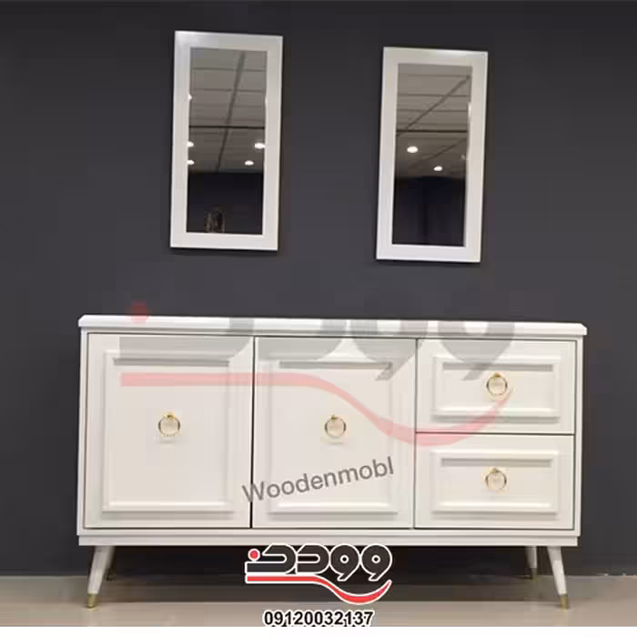 آینه و کنسول مدل دنیز پلاس