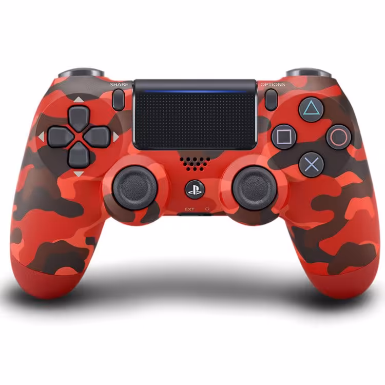 خرید دسته PS4 قرمز ارتشی DualShock 4 Red Camo (کارکرده) با بهترین قیمت