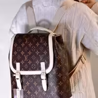 کوله فانتزی چرم مصنوعی طرح مارک