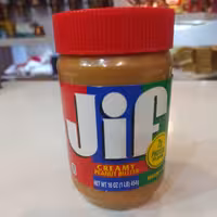 کره بادام زمینی جیفjif اصل امریکا 454 گرمی کرمی