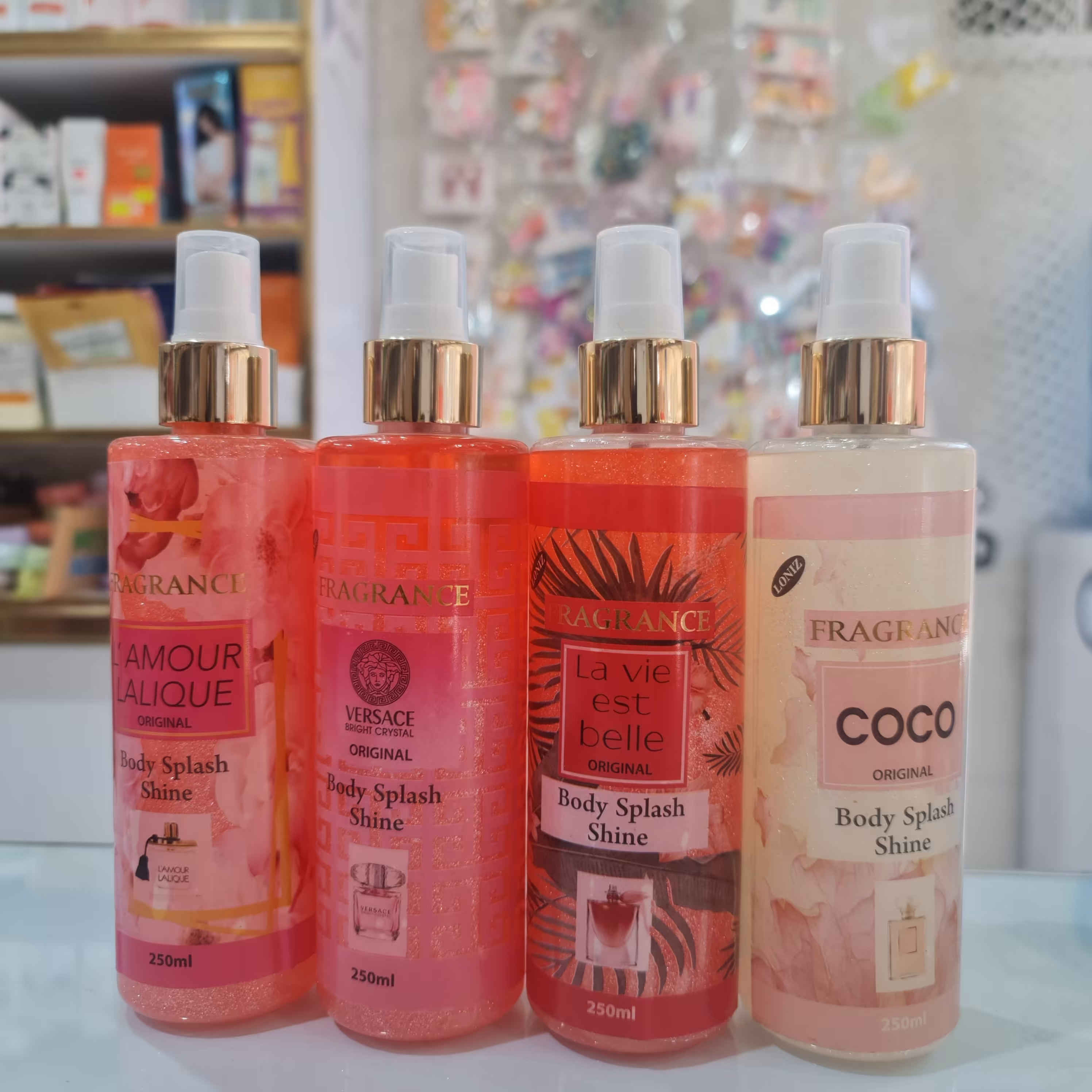 بادی اسپلش جانوین 250 میل در 4 رایحه