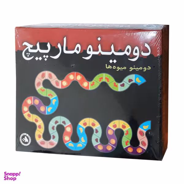 بازی فکری دومینو مارپیچ مدل میوه ها کد 2