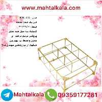 جعبه تی بگ برنجی هفت خانه