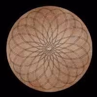 دف دستان دو مهر با  طلق آلمانی 