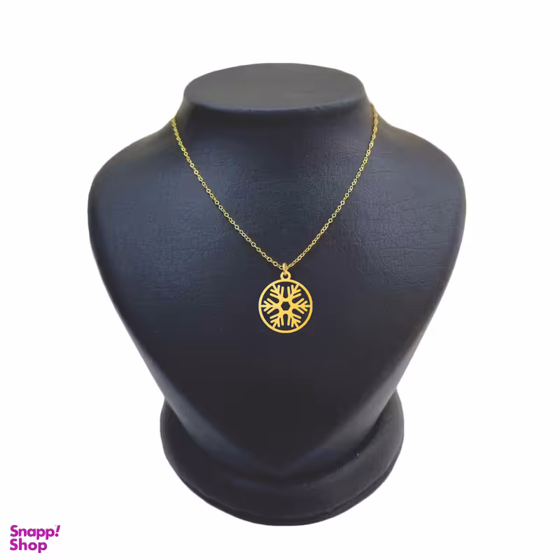 گردنبند طلا 18 عیار زنانه لیردا مدل برف