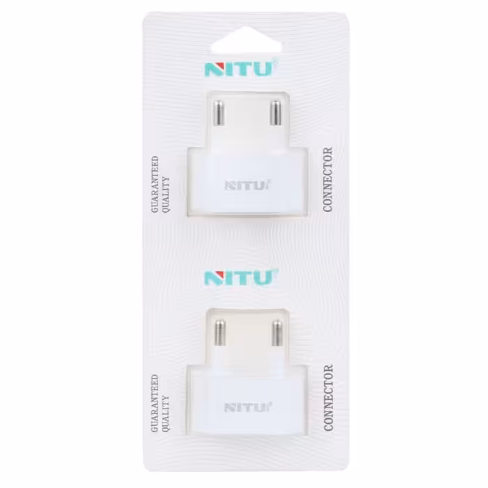 تبدیل برق 2 به 2 NITU مدل A1 بسته 2 عددی