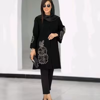 مانتو مجلسی مدل مانتو حدیث ، جنس مازراتی درجه1