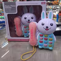 اسباب بازی تلفن happy مدل خرگوشی