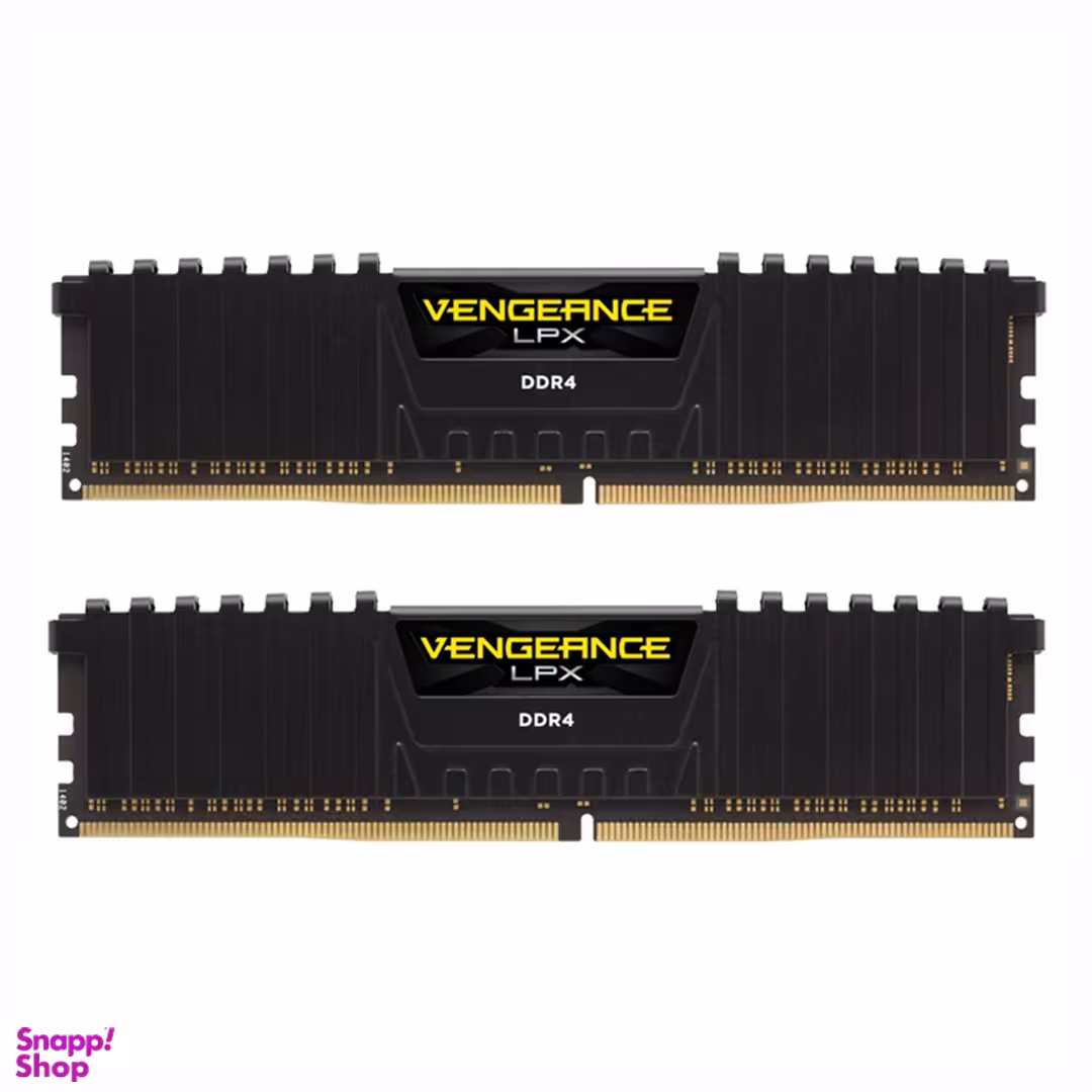 رم دو کاناله کورسیر مدل Vengeance LPX DDR4 3200MHz ظرفیت 32 گیگابایت