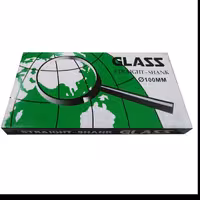 ذره بین با قطر عدسی 100 میلی متر با بدنه پلاستیکی مشکی رنگ