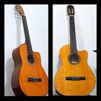 گیتار c40 طرح یاماها همراه با کاور رایگان یاماها و مضراب رایگان