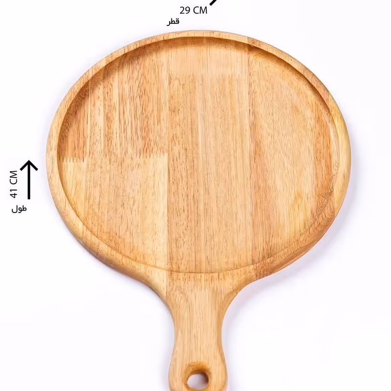 اردوخوری چوبی رابر 30 سانتی کیفیت عالی