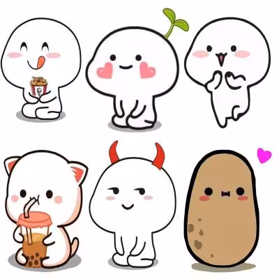 پک برچسب مات مدل شکلک