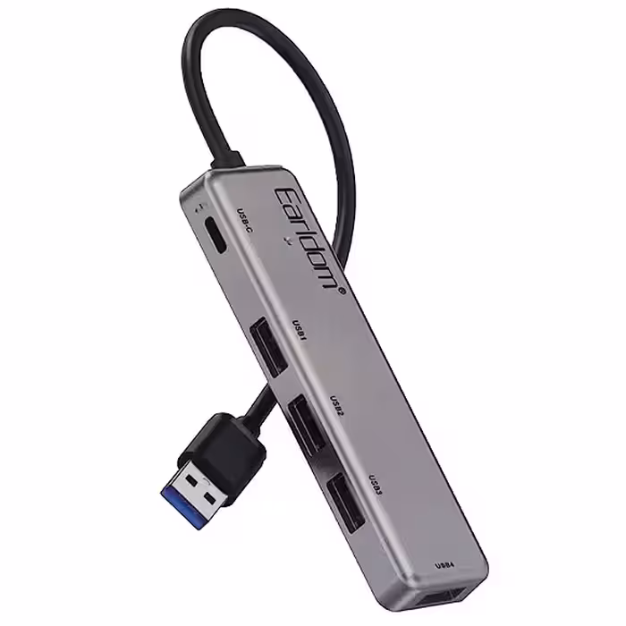 هاب 5 پورت USB2.0 ارلدام مدل HUB12