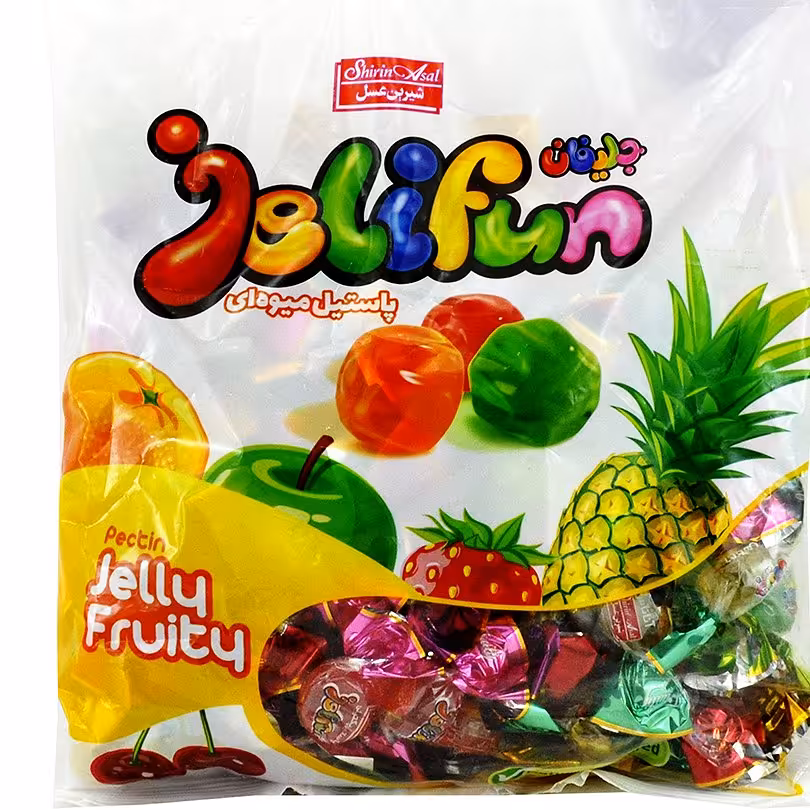 شکلات ژله میوه ایدین نیم کیلو
