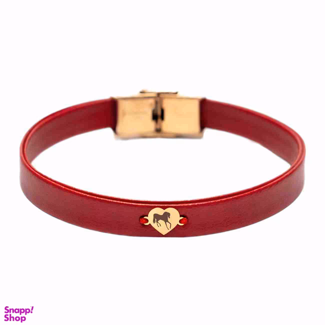 دستبند طلا عیار 18 زنانه لیردا مدل اسب کد 6064