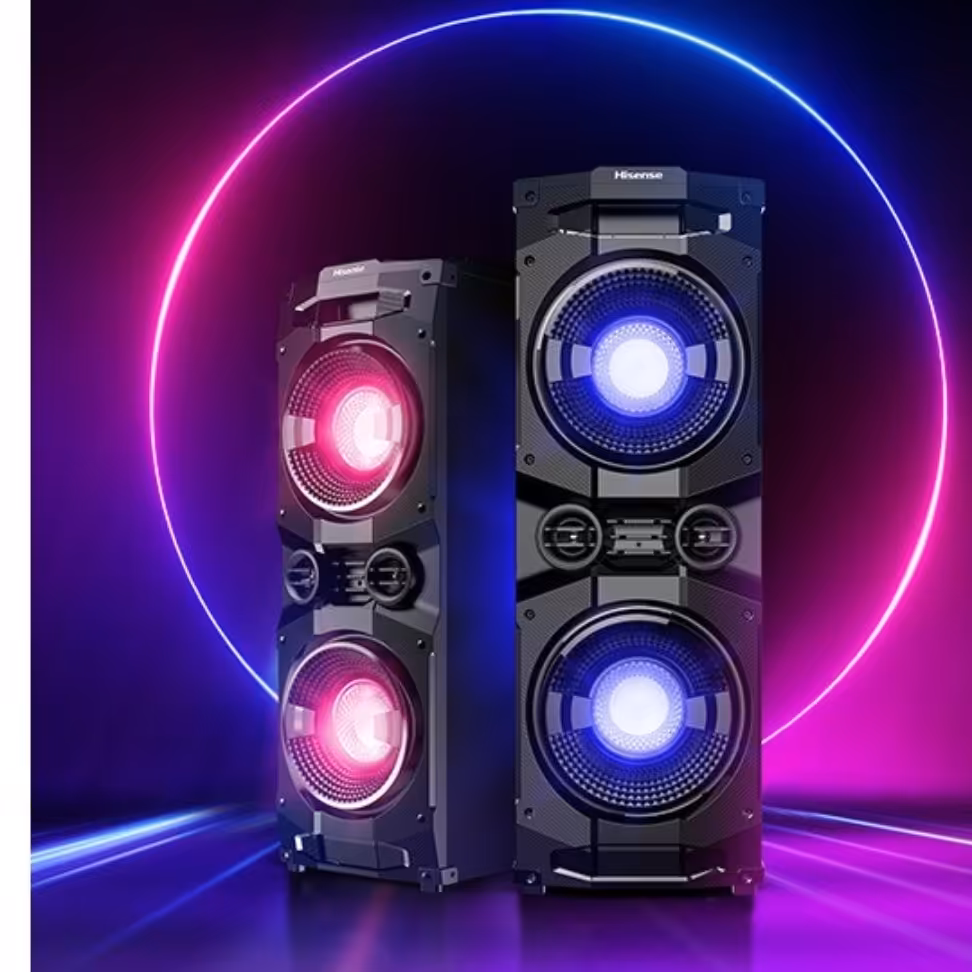 اسپیکر  400  وات اصلی هایسنس قابل حمل ارسال رایگان به  سراسر کشور 