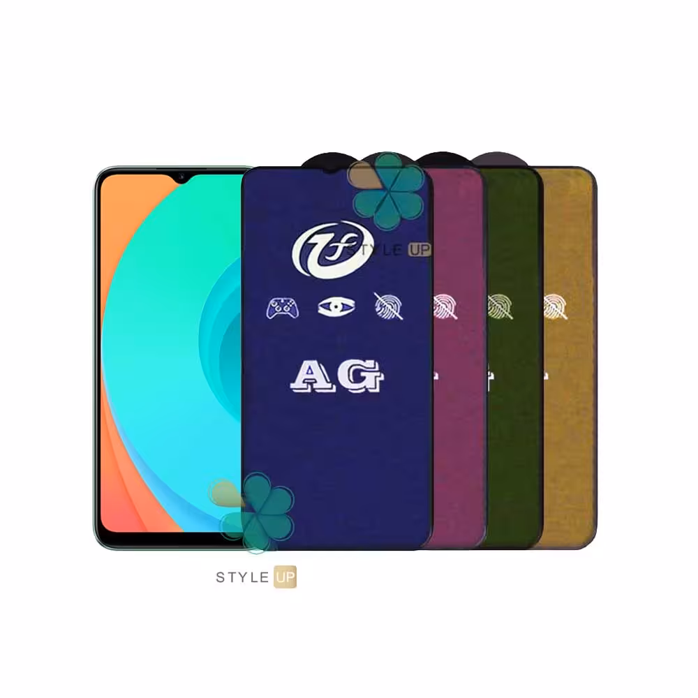 گلس مات گوشی ریلمی Realme C11 مدل Rainbow