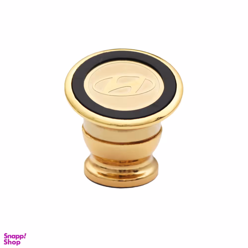 هلدر مغناطیسی موبایل رنگ طلایی