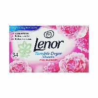 ورق کاغذی خوشبو کننده لباس رایحه شکوفه صورتی 34 عدد لنور - lenor