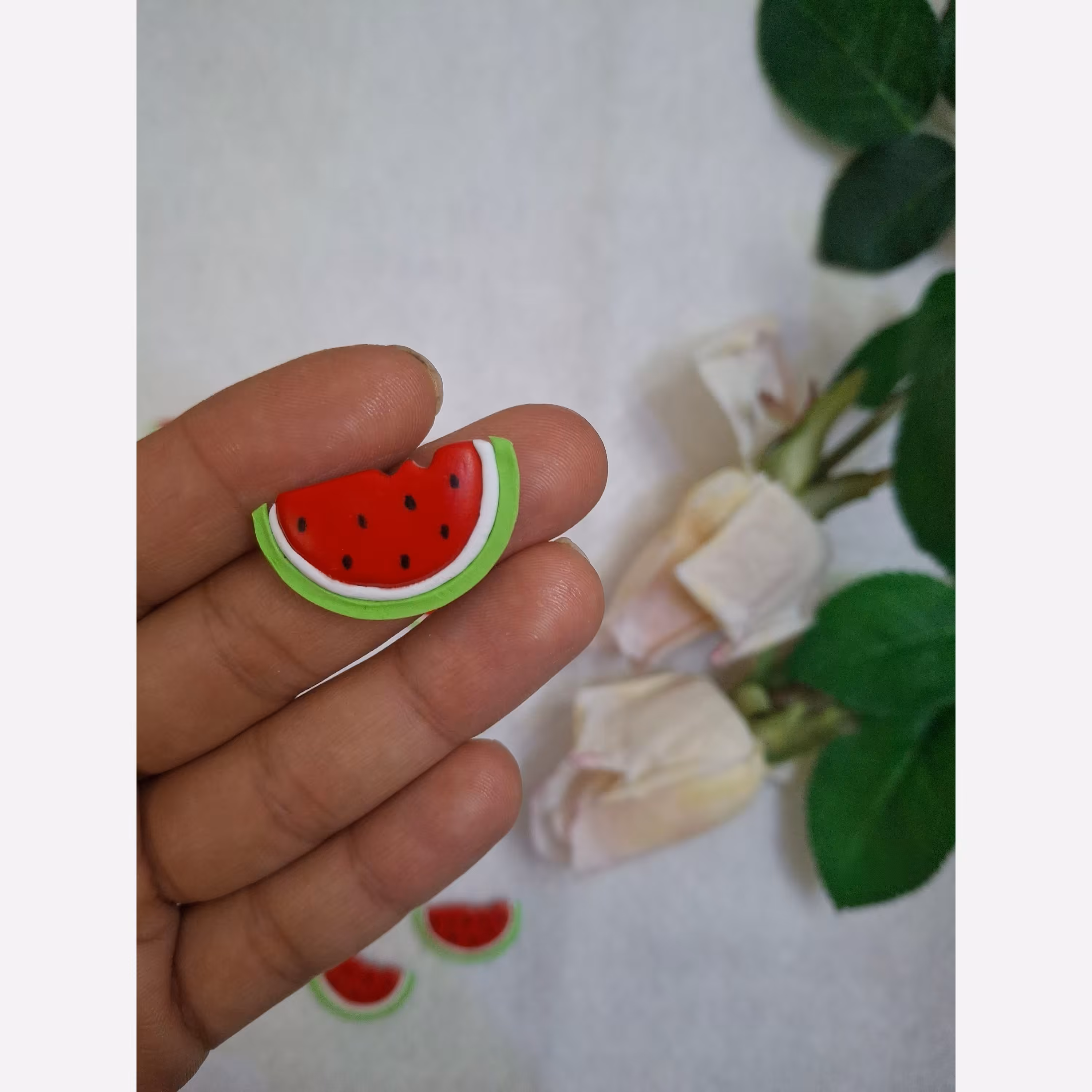 خرج کار یلدا هندوانه پیکسل خمیری هندوانه شب یلدا گیفت هدیه یلدا 