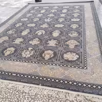 فرش ماشینی 12 متری 700شانه اصل hcpx2 تراکم 2550 صددرصد نخ رنگ دودی طرح صوفیا ارسال پس کرایه