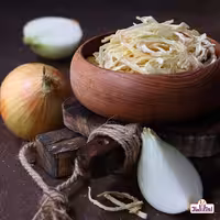 خلال پیاز 500 گرمی اعتماد رنگ روشن و لوکس (اسلایس پیاز )