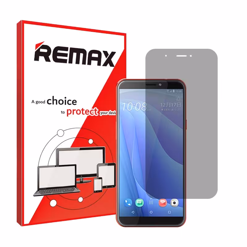 گلس اچ تی سی Desire 12 Plus مدل هیدروژلی پرایوسی برند ریمکس کد S