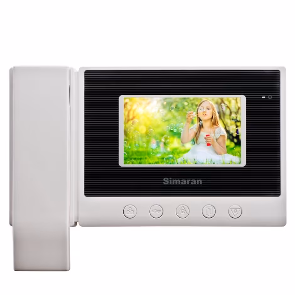 مانیتور آیفون تصویری HS43 بدون حافظه سیماران