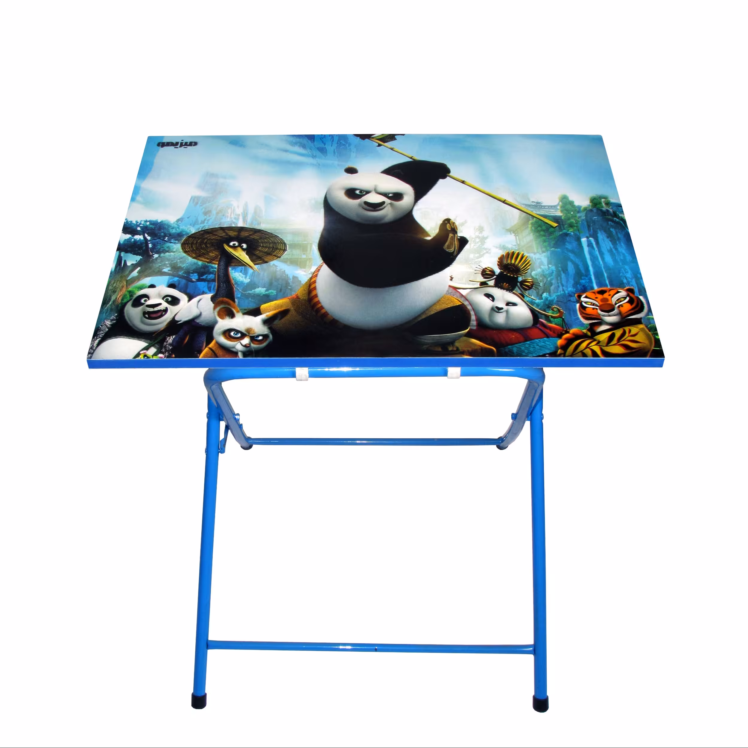 میز تحریر میزیمو طرح پاندای کونگفوکار کد 1451(مدل پایه رنگی)