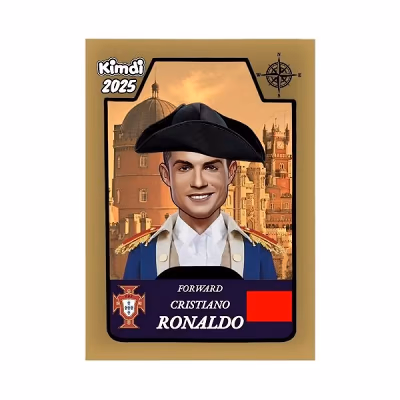 اسباب بازی شانسی کیمدی مدل رویال 2 طرح رونالدو سری 2025 کد 9911