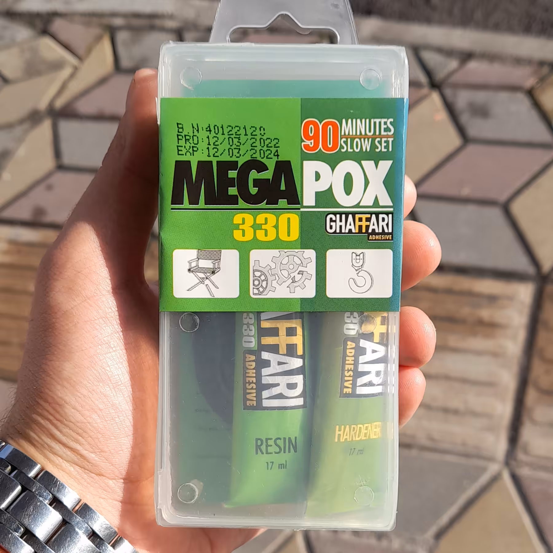 چسب مگاپوکس غفاری 