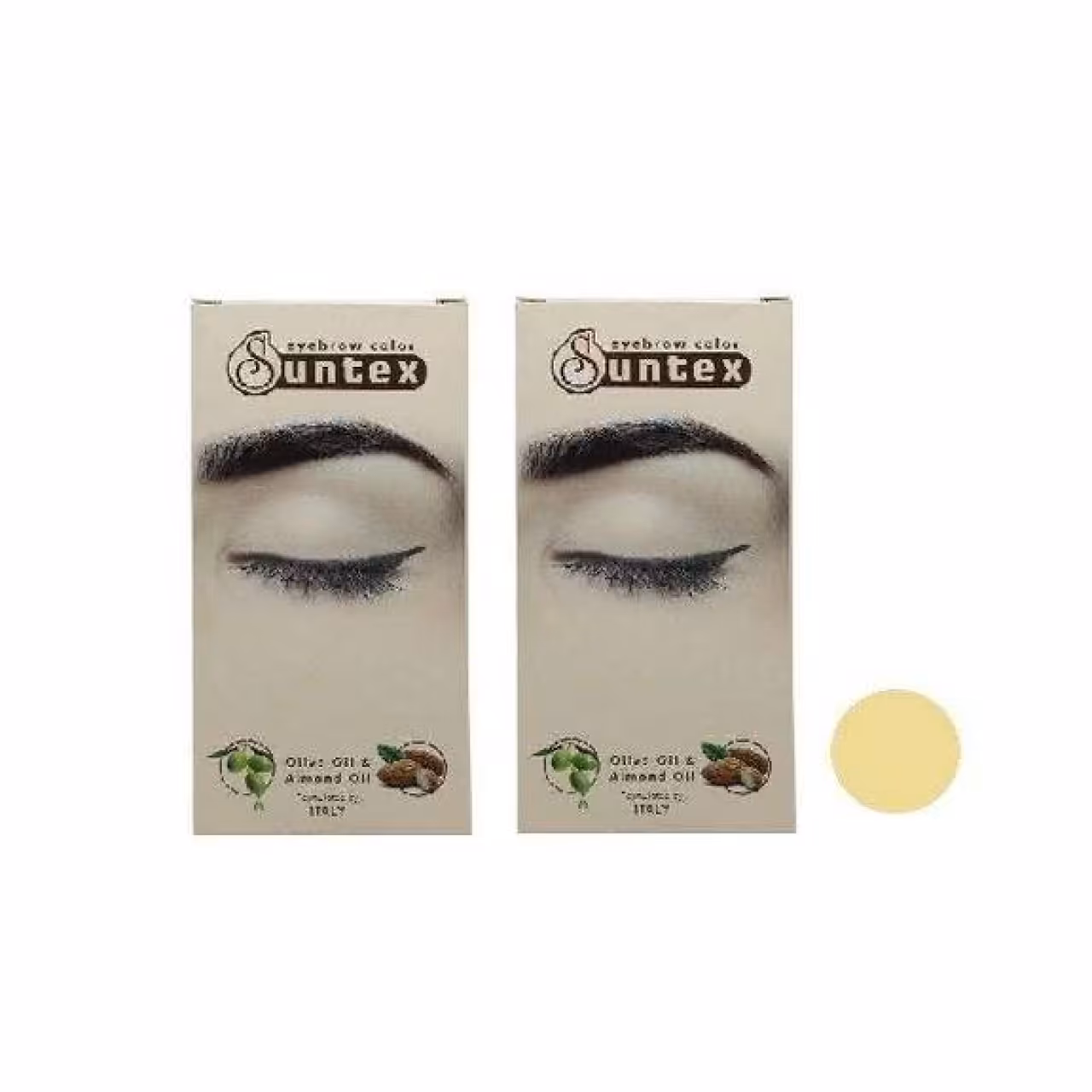 کیت رنگ ابرو سانتکس (Suntex) شماره SA8-E9.23 رنگ شنی خیلی روشن حجم 30 میلی‌لیتر مجموعه 2 عددیکیت رنگ ابرو سانتکس (Suntex) شماره SA8-E9.23 رنگ شنی خیلی روشن حجم 30 میلی‌لیتر مجموعه 2 عددی