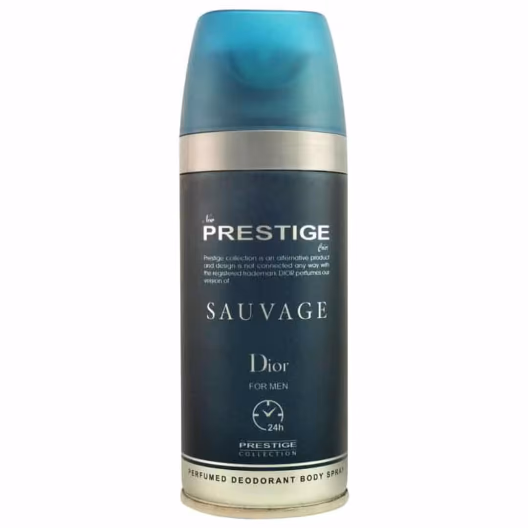 اسپری خوشبوکننده بدن پرستیژ ساواج دیور حجم 150 میلی لیتر