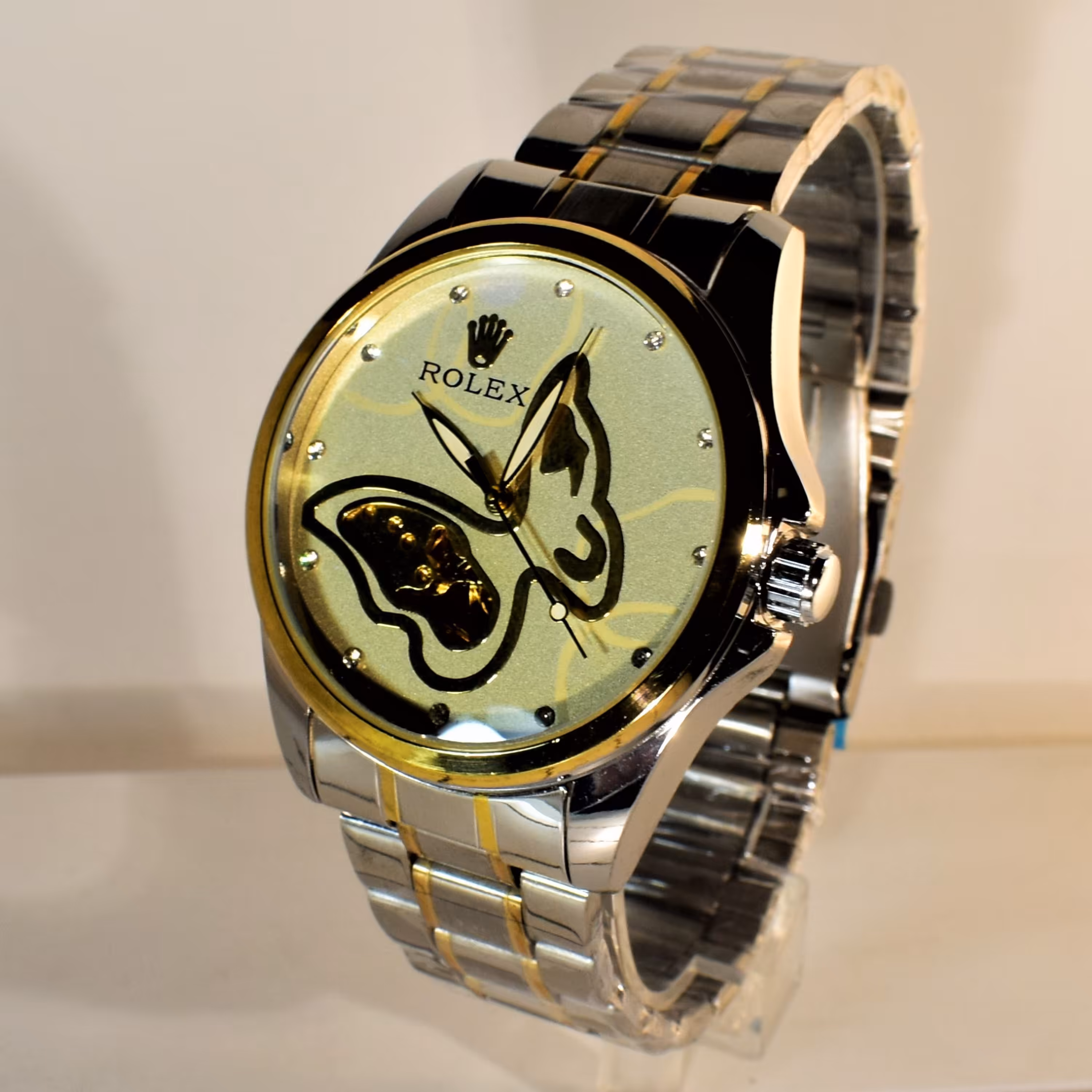 ROLEX AUTOMATIC رولکس اتوماتیک گوکی صفحه با طراحی زیبا