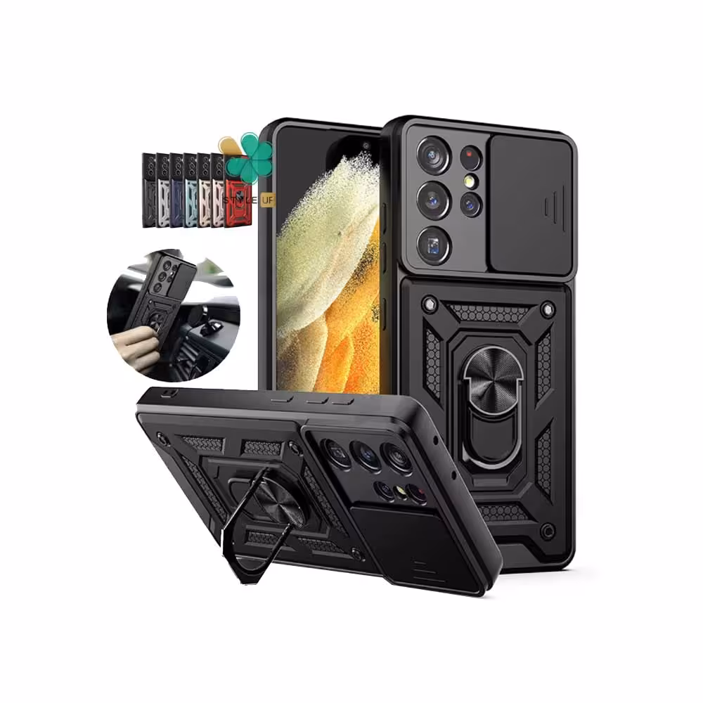 قاب آنتی شوک گوشی سامسونگ Galaxy S21 Ultra 5G مدل Knight's Shadow