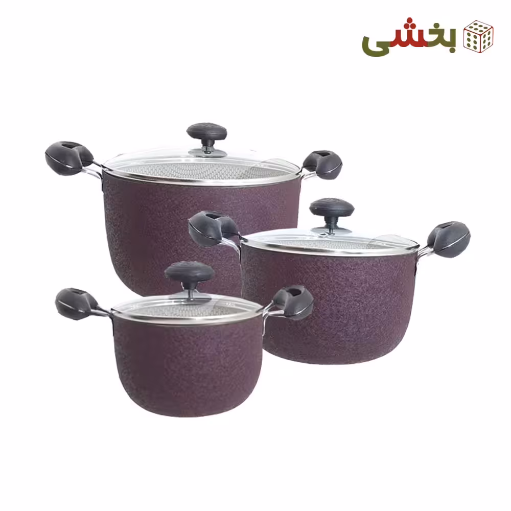 سه قابلمه زنبوری با درب