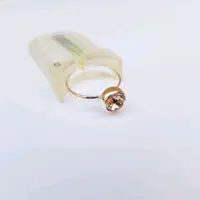 انگشتر حلقه نقره ای کریستال سواروسکی صورتی ، کار فوق‌العاده زیبا