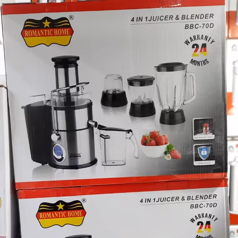 آبمیوه گیر 4 کاره رومانتیک هوم مدل BBC-70