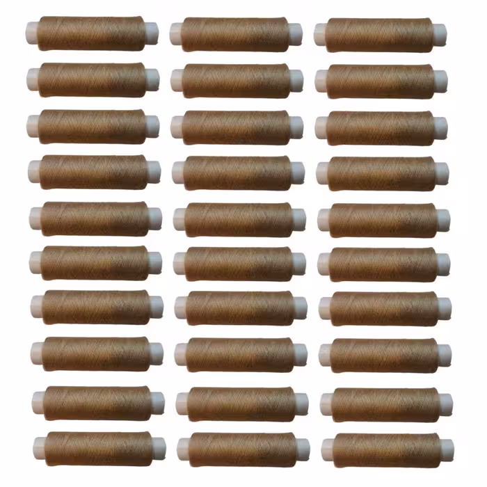 قرقره نخ خیاطی دنیا شکلاتی (بسته 30 عددی) 