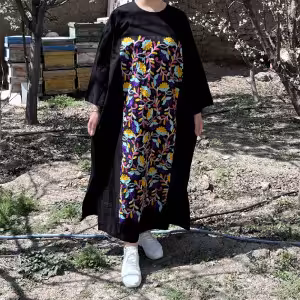 مانتو پیراهنی مدل ناز کد 01