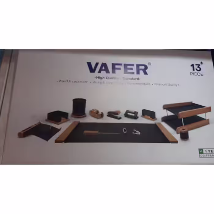 ست رومیزی چوب وفلز سیزده تیکه VAFER