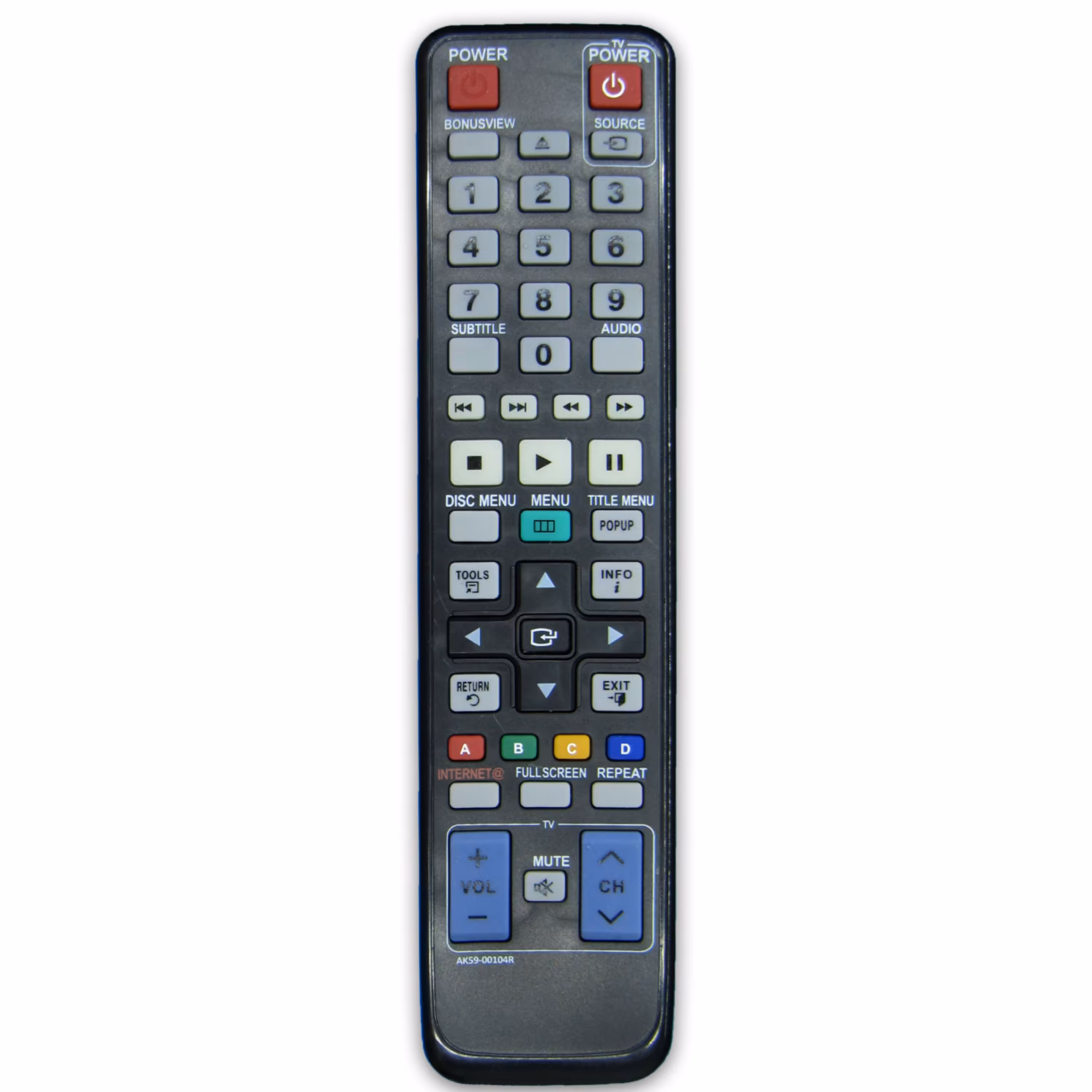 کنترل تلویزیون سامسونگ SAMSUNG مدل Ak 59-00104 R)