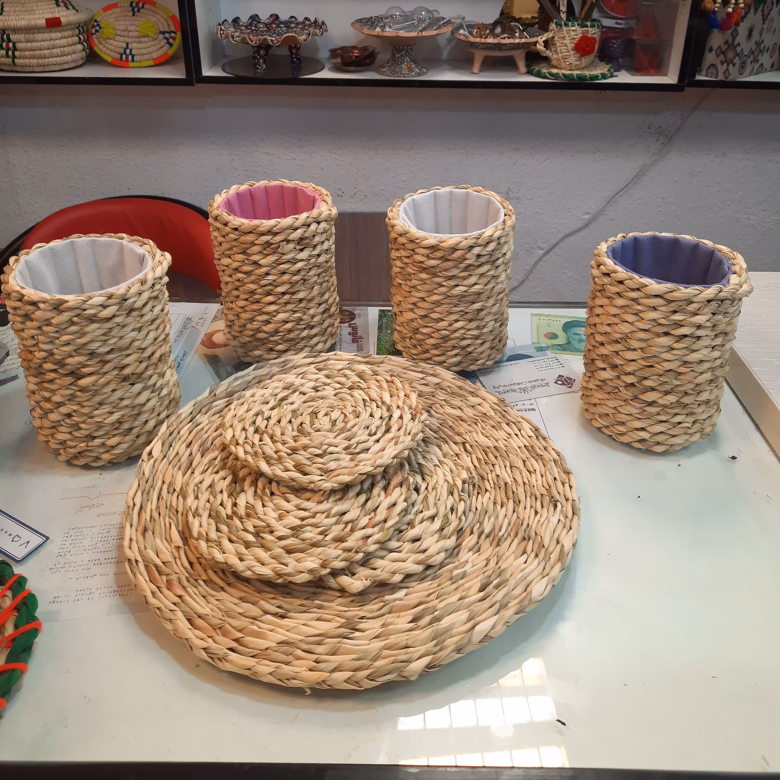 استوانه حصیری