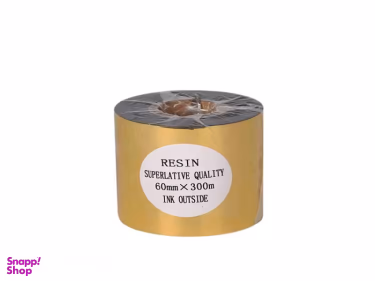 ریبون پرینتر لیبل زن مدل رزین 300*60