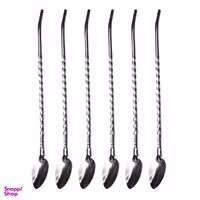 قاشق شربت خوری مدل 251 مجموعه 6 عددی