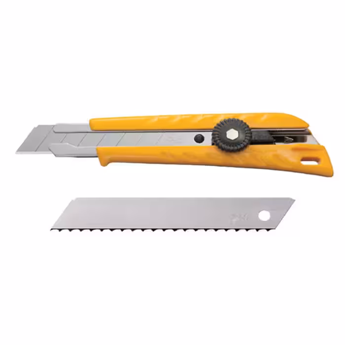 خرید کاتر بزرگ الفا با قفل پیچی مدل OLFA L1-LWB همراه با یک عدد تیغ LWB