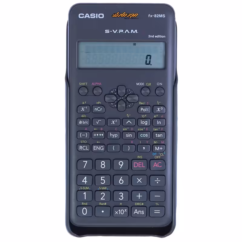 ماشین حساب مهندسی اصلی مدل FX-82MS کاسیو CASIO